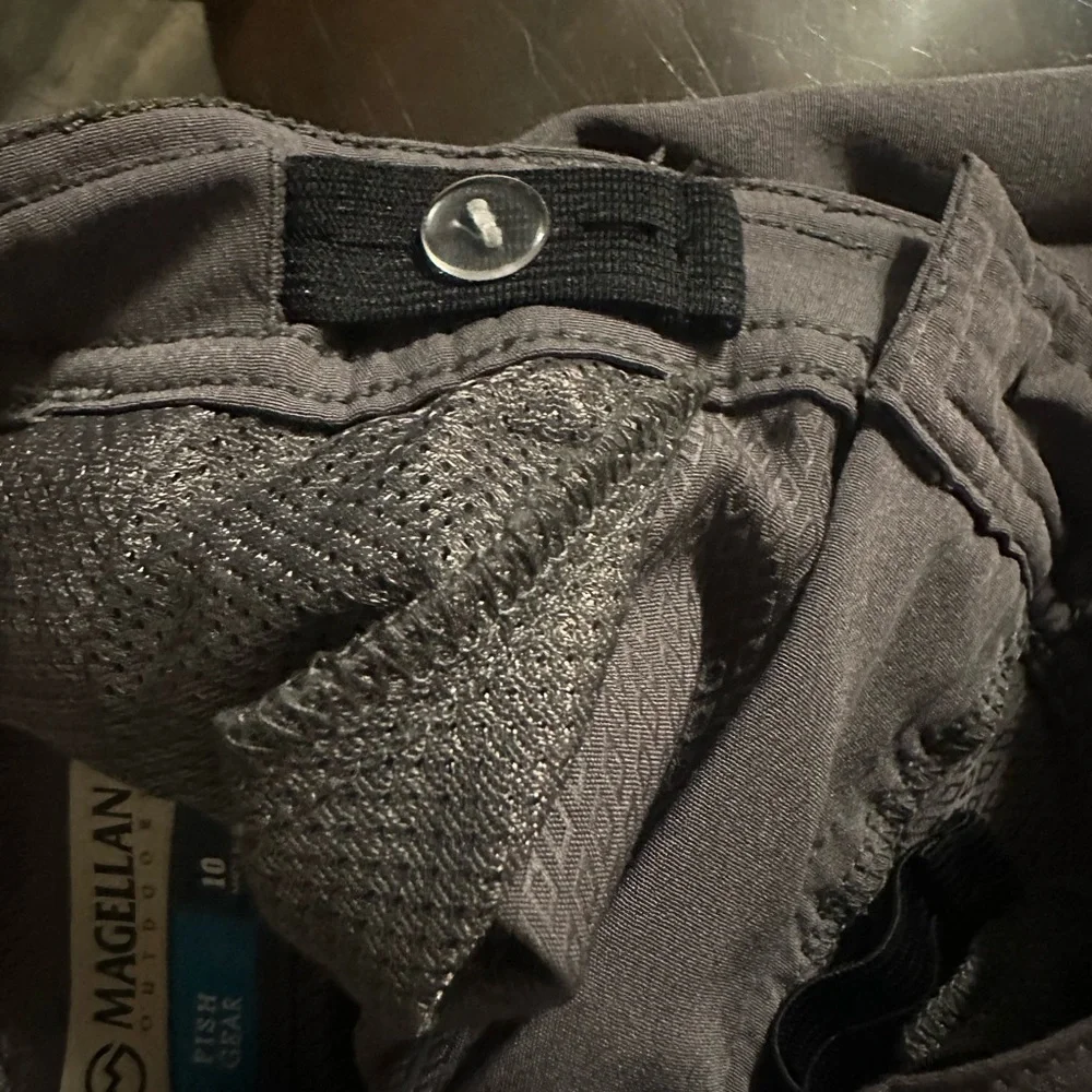 Magellan boys fish gear dark Gray Cargo Shorts